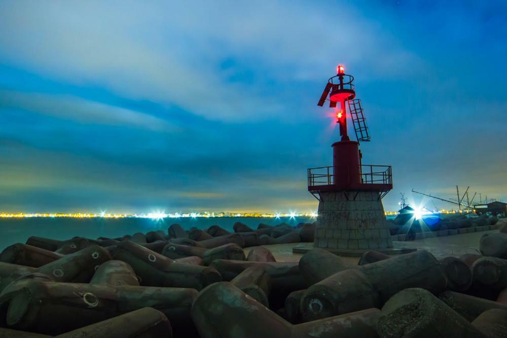Venezia Beach Chioggia Bagian luar foto